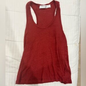 IRO Deep Red Tank Top
